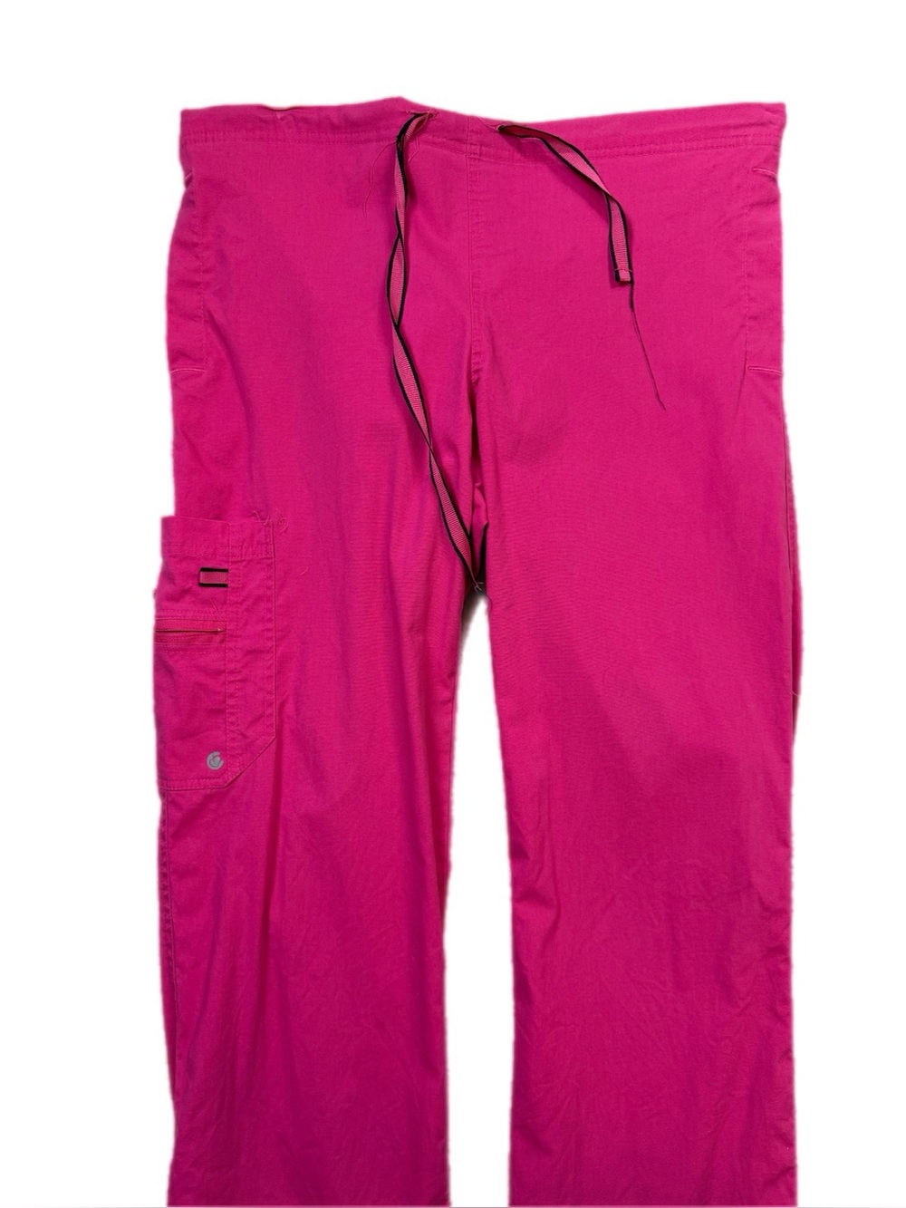 Life is Peachy Pink scrub pants Medium tall - Picture 2 of 9